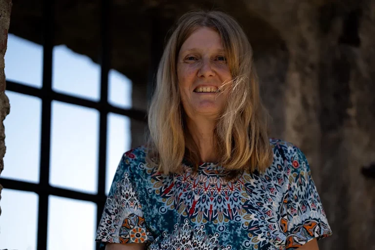 Ulrike Merten lachend